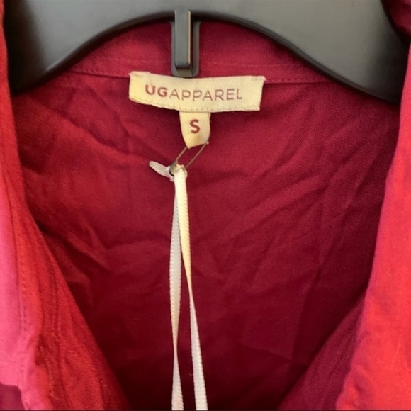 UG apparel front pleat button sports shirt NWT womens size Small - Picture 8 of 12